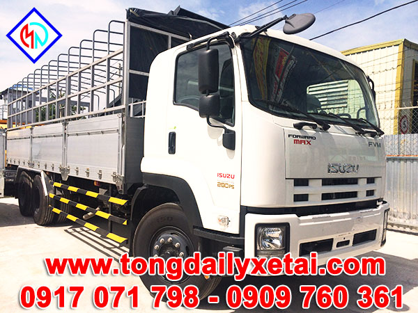 Xe Tải Isuzu FVM34T Mui Bạt (15.5 Tấn)