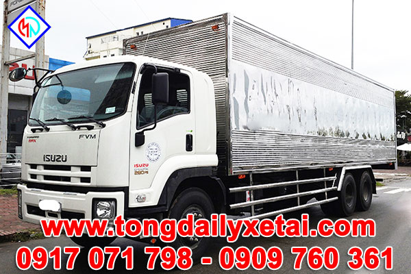Xe Tải Isuzu FVM34W Thùng Kín (14.8 Tấn)
