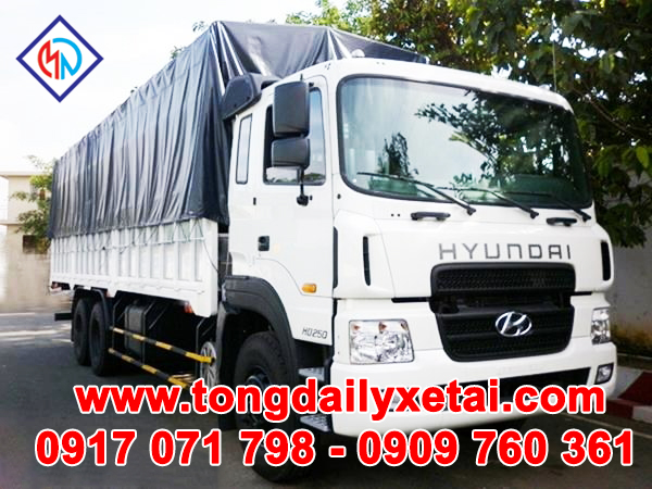 Xe Tải Hyundai HD250 Thùng Mui Bạt (14 Tấn)