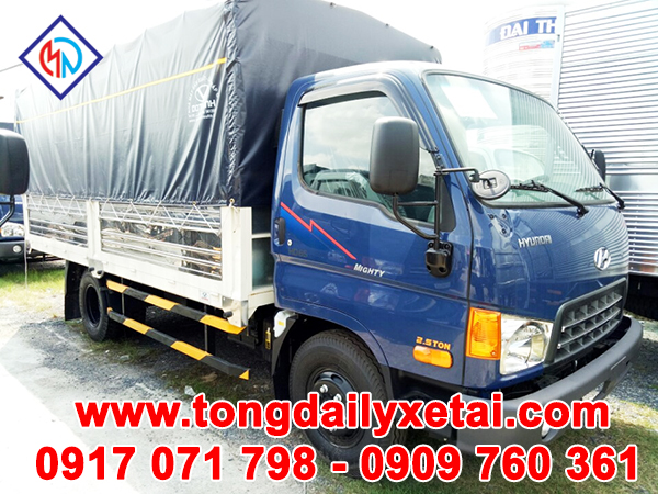 Xe Tải Hyundai HD65 Thùng Mui Bạt (1.8 Tấn)