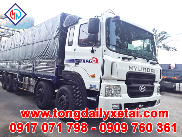 Xe Tải Hyundai HD360 Mui Bạt (21 Tấn)