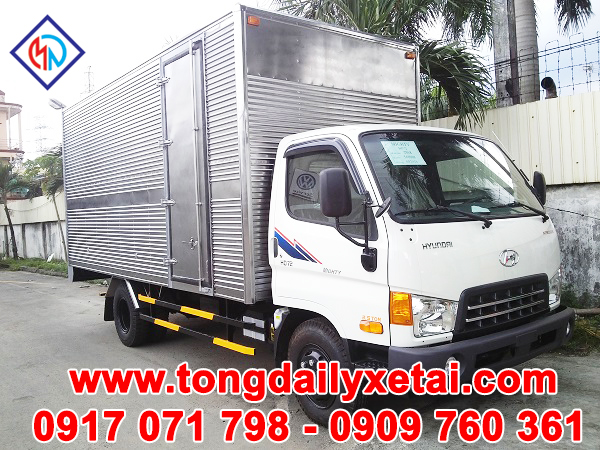 Xe Tải Hyundai HD72 Thùng Kín 3.3 Tấn