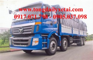 Xe Tải Kia THACO AUMAN C3000A Mui Bạt (17.1 Tấn)