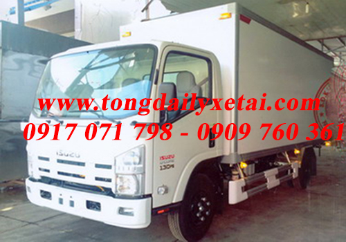 Xe Tải Isuzu NPR85K Thùng Kín 2017