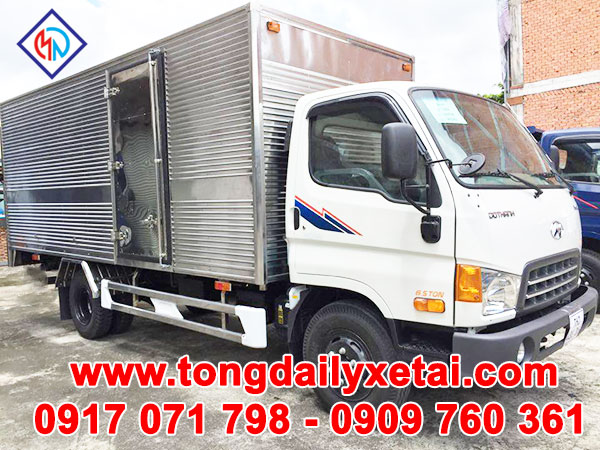 Xe Tải Hyundai HD99 Thùng Kín 2017