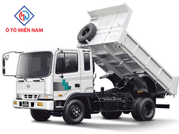 Xe Tải Hyundai HD120 Ben Tự Đổ 5 Tấn