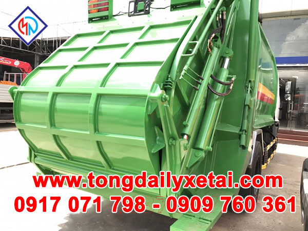 Xe Tải Hino FG Chở Rác 2017