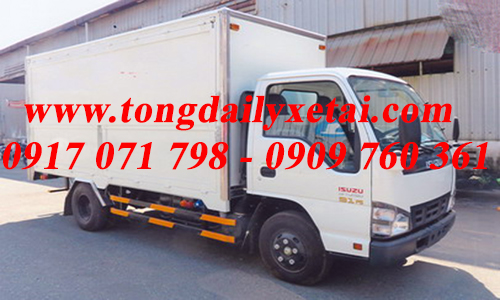Xe Tải Isuzu 1.9 Tấn QKR55H Thùng Kín 2017