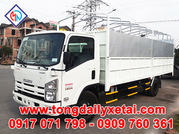 Xe Tải Isuzu 5.5 Tấn NQR75M Mui Bạt 2017