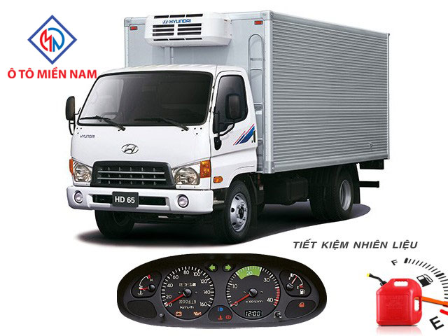 độ tiêu thụ nhiên liệu của xe tải Hyundai