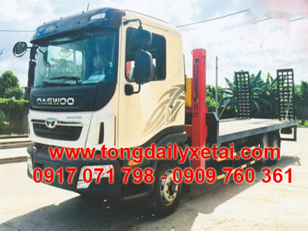 Xe Tải Daewoo KC6C1 Chở Xe Máy Chuyên Dùng