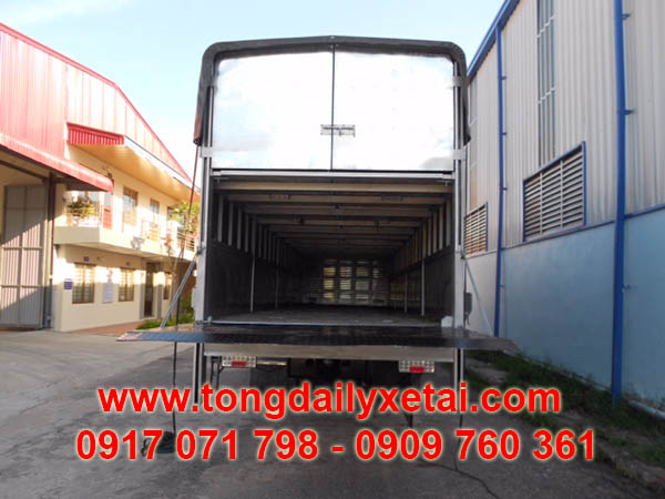 xe tai fuso fj chở xe ô tô,xe máy