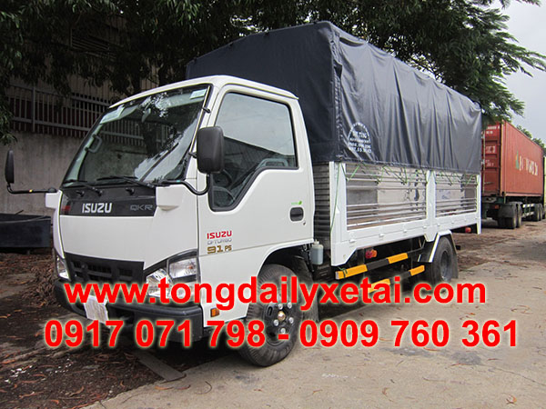 xe tai isuzu 2t2 QKR55H mui bat