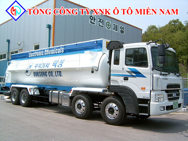 Xe Tải Hyundai Bồn Xăng Dầu