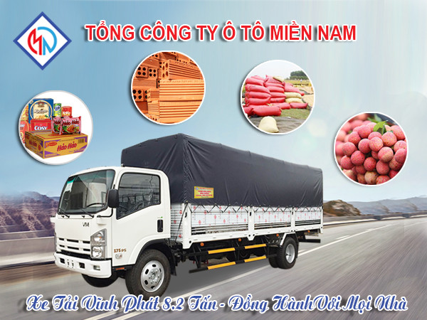 Xe Tải Vĩnh Phát 8.2 Tấn