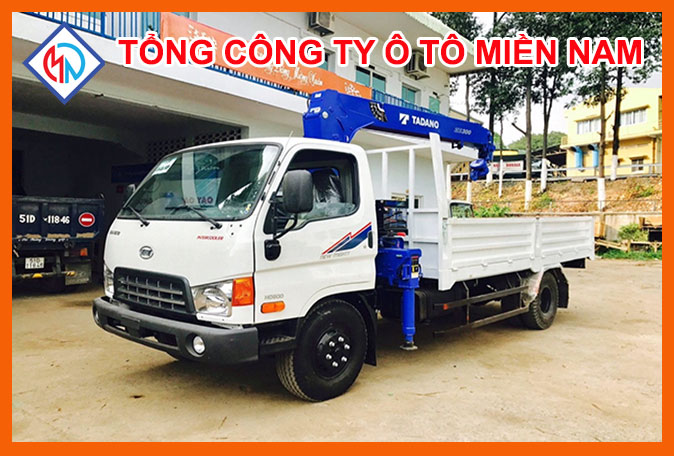 Xe Tải Hyundai Gắn Cẩu