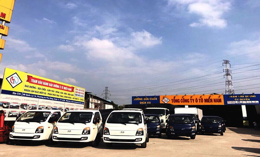 đại lý bán xe tải hyundai h150