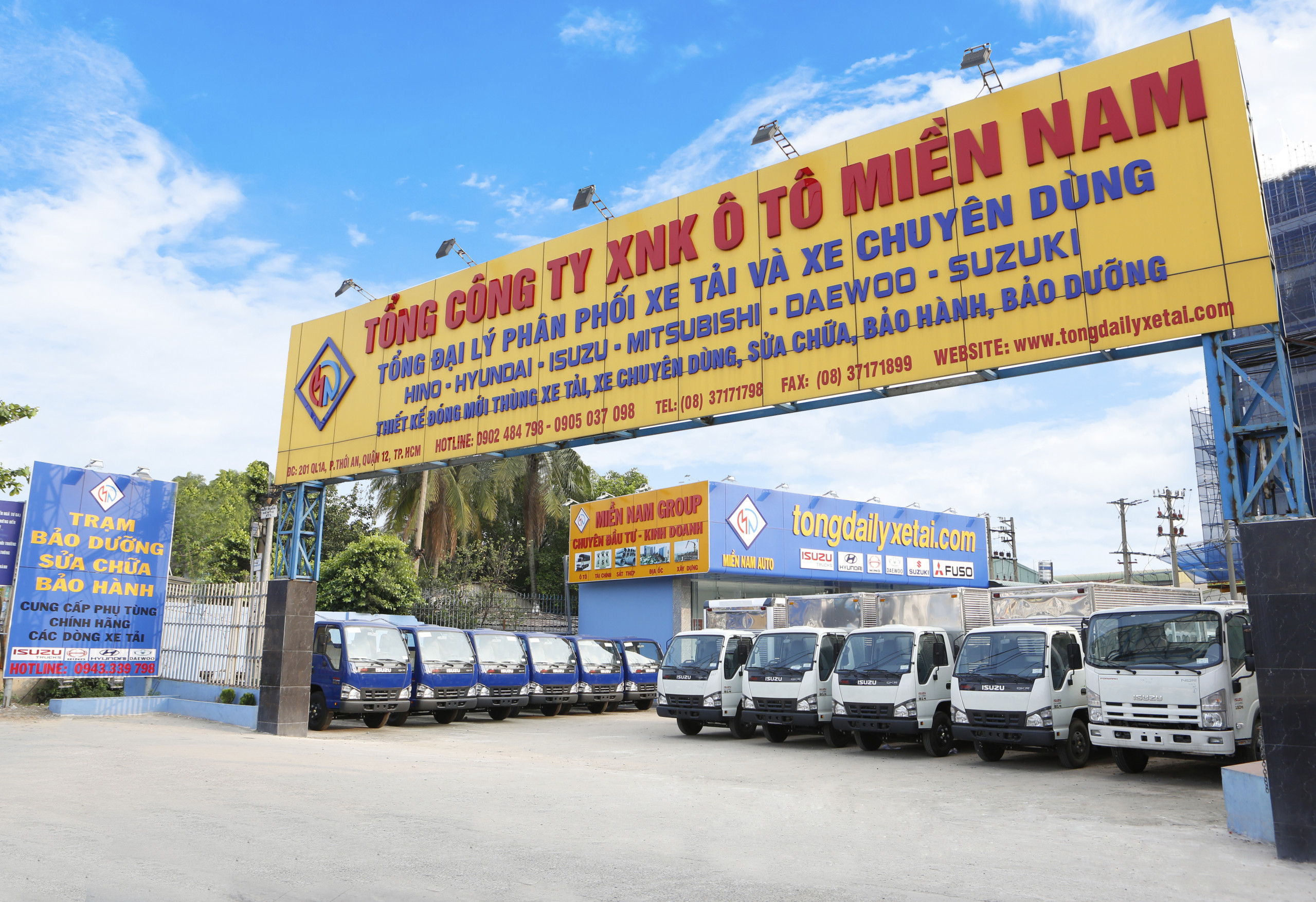 Đại lý bán xe tải trả góp