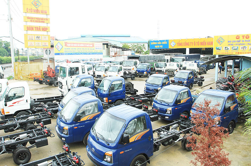 đại lý xe tải
