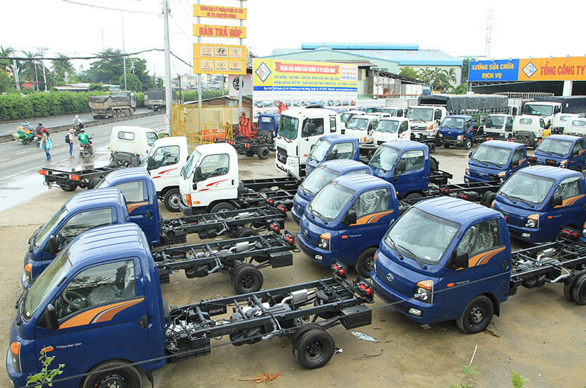  mua xe tải trả góp