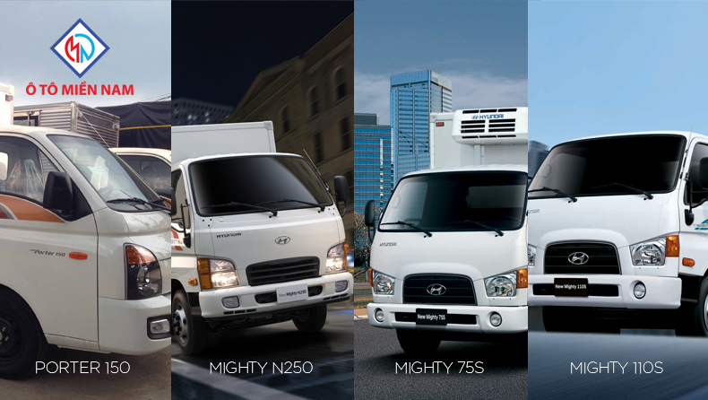 Xe tải Hyundai được ưa chuộng