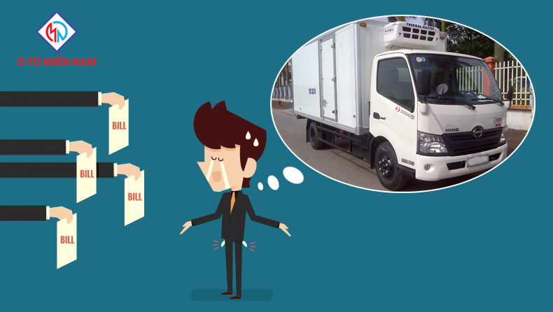 Mua trả góp xe tải Hino