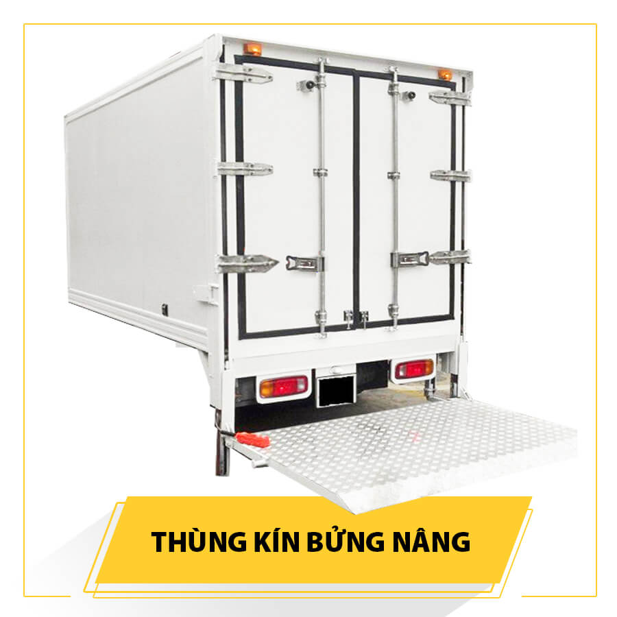 xe tải Hyundai gắn bửng nâng