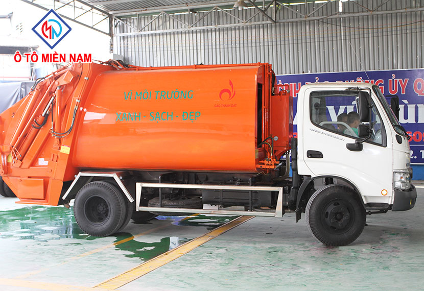 xe ép rác chuyên dụng