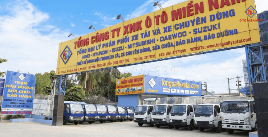 ô tô miền nam -đại lý bán xe tải giá rẻ tại tphcm